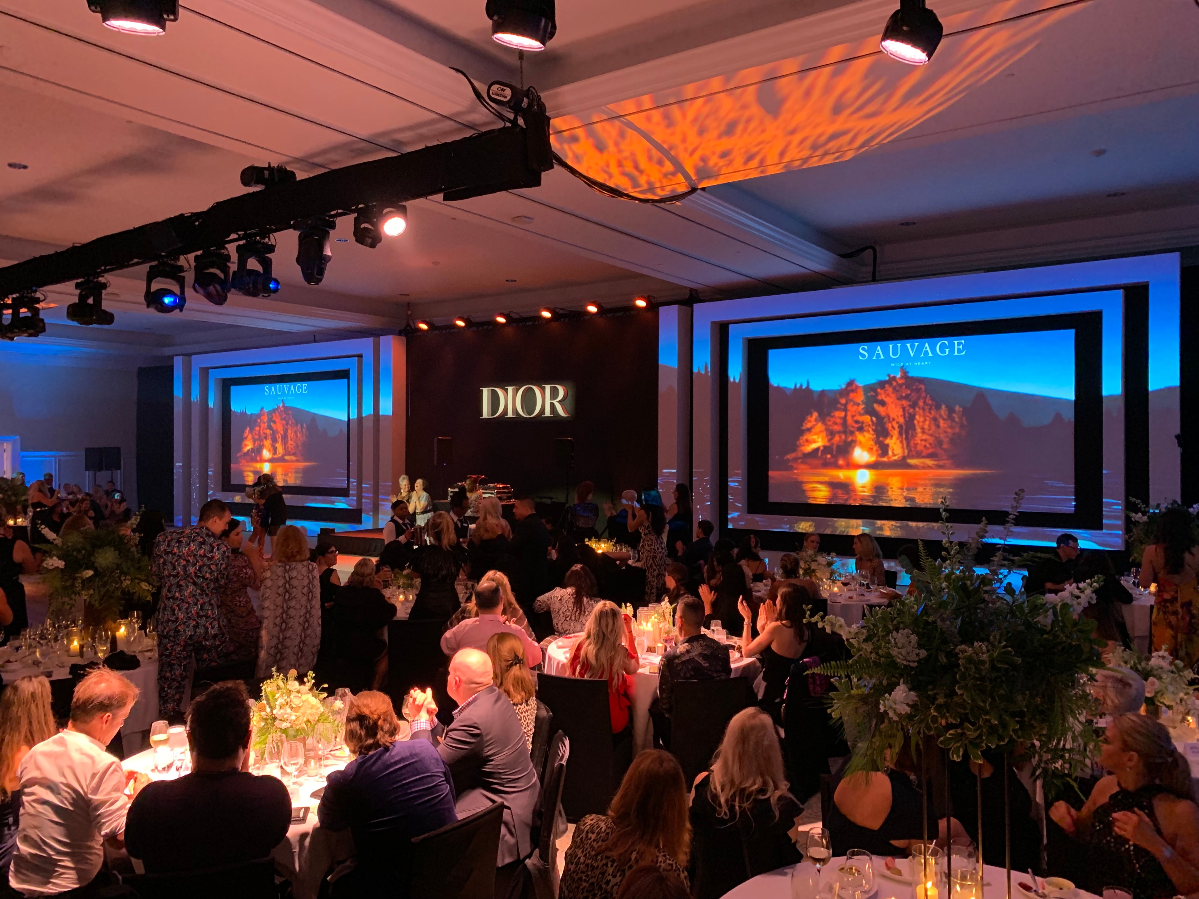 Event production scene